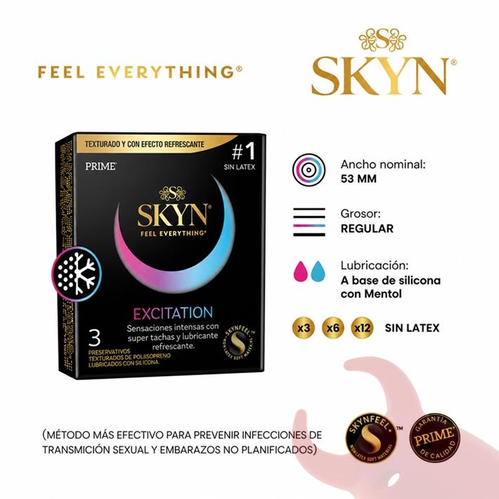 Preservativo SKYN Excitacion